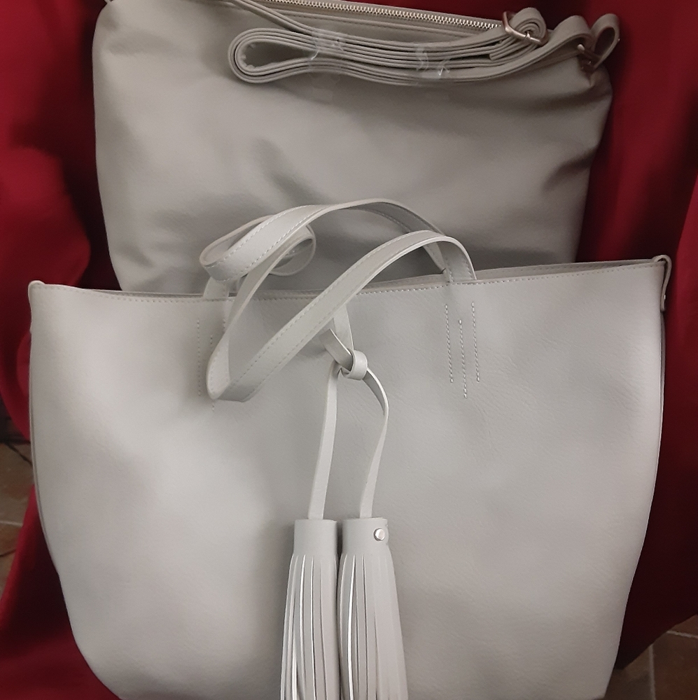 Bag in a Bag Tote Purse with Crossbody Merona BNWT